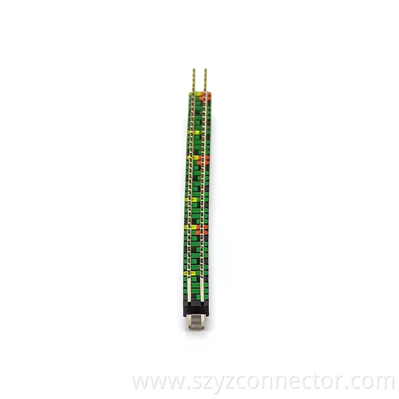 2.54mm Pitch Pin Header Dual Row SQ0.64mm H2.5mm 21P-240P Multiple Colors (2)